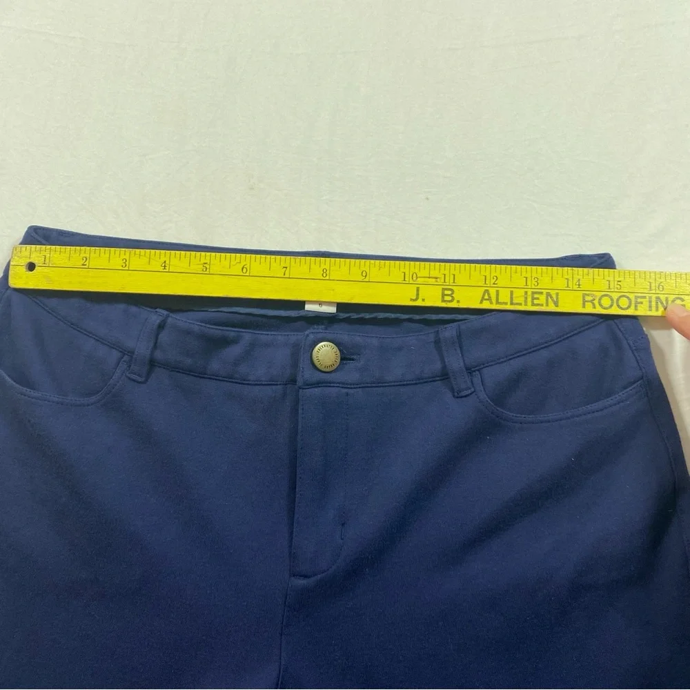 Coldwater Creek Navy Blue Dress Pants Natural Fit Women’s 6 Spandex - Picture 5 of 6